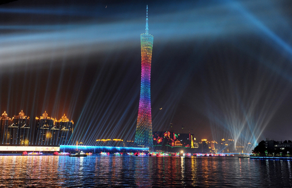 Телебашня в Гуанчжоу - Кантонская башня
