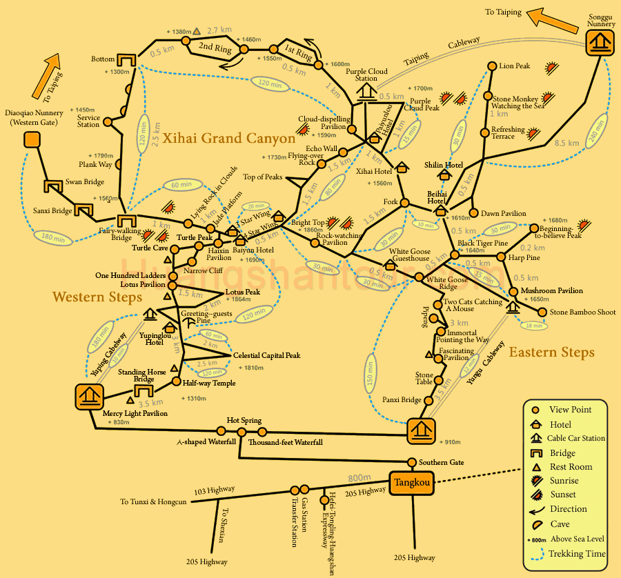 Карта - схема маршрутов