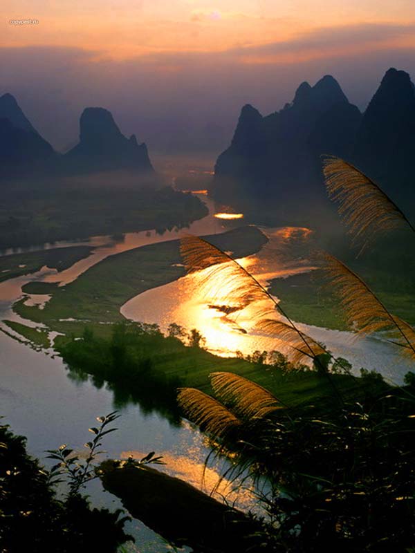 Вечер на реке Лицзян