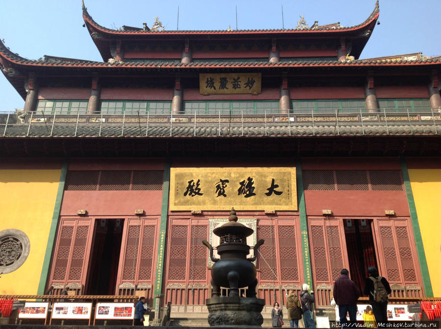 Знаменитый храм Лининь - Ханчжоу