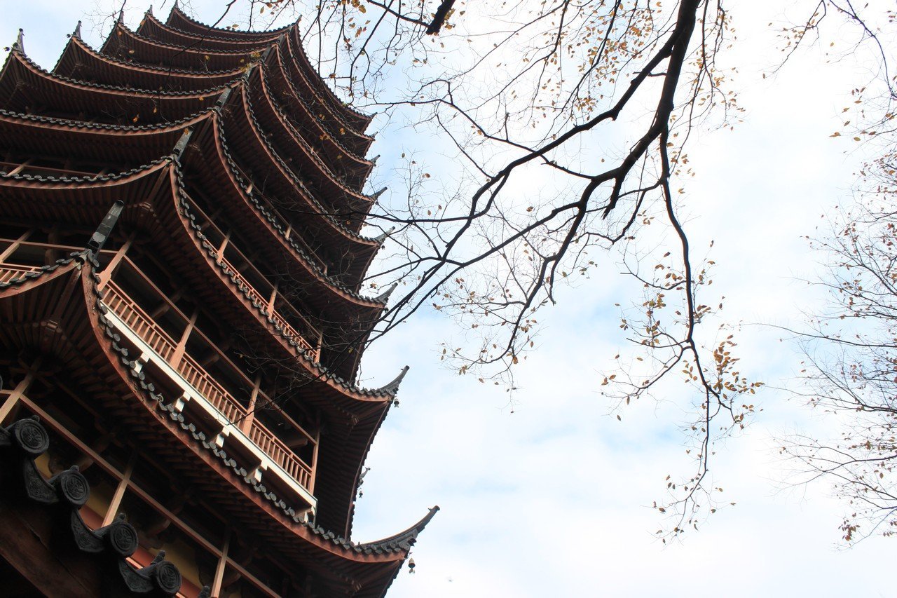 Достопримечательность Сучжоу - Северная пагода вблизи