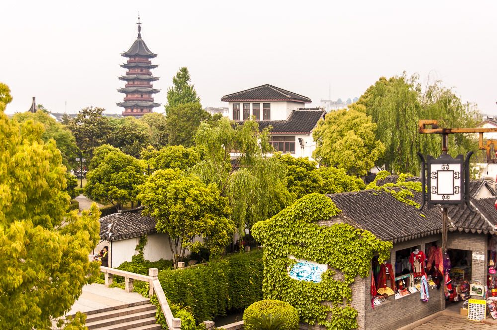 Сучжоу - достопримечательность Военные ворота Паньмень