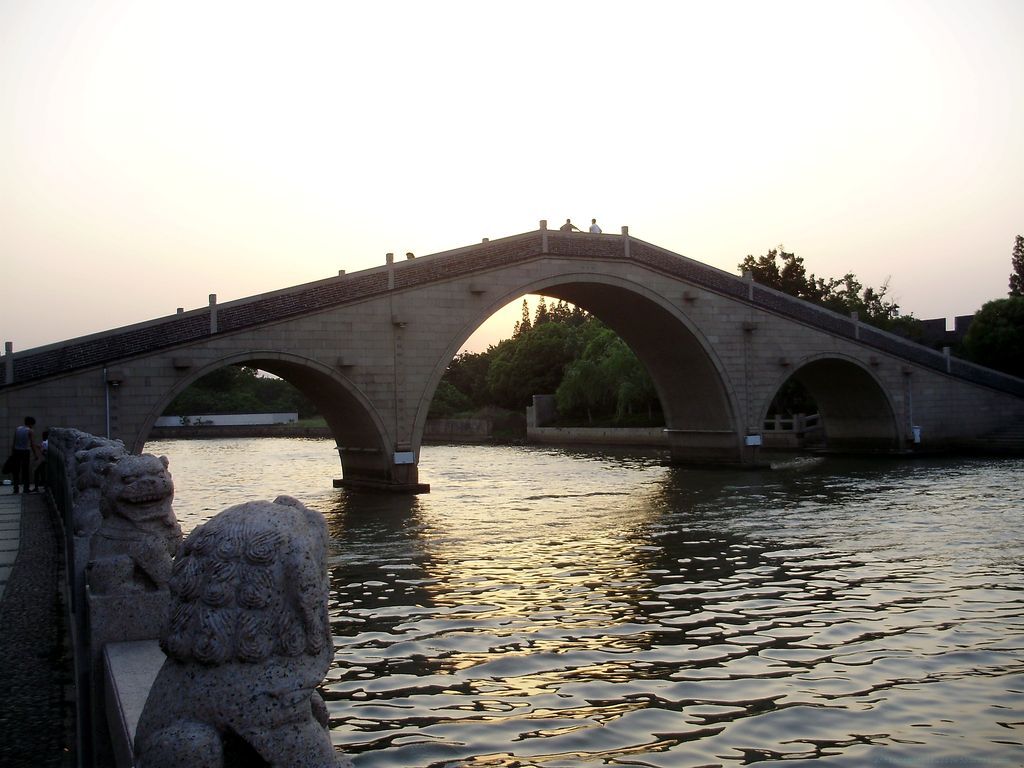 Достопримечательность Сучжоу мост Умень