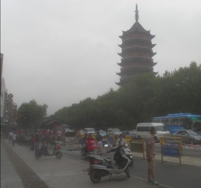 Достопримечательности Сучжоу -Северная пагода