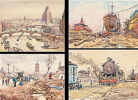 Фрагменты из истории Сучжоу в рисунках