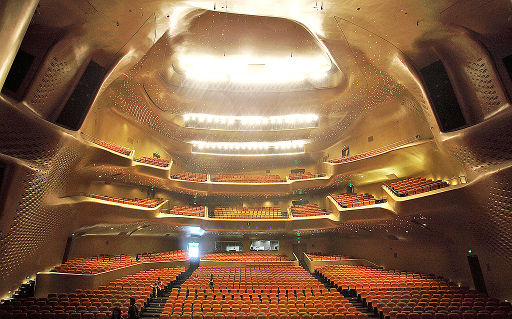 Зрительный зал Оперы в Гуанчжоу